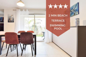 CANNES WITH TERRACE AND SWIMMING POOL heart of the Palm Beach area !